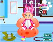 Gioco online Giochi di Beb Gratis - Cute Baby Bathing